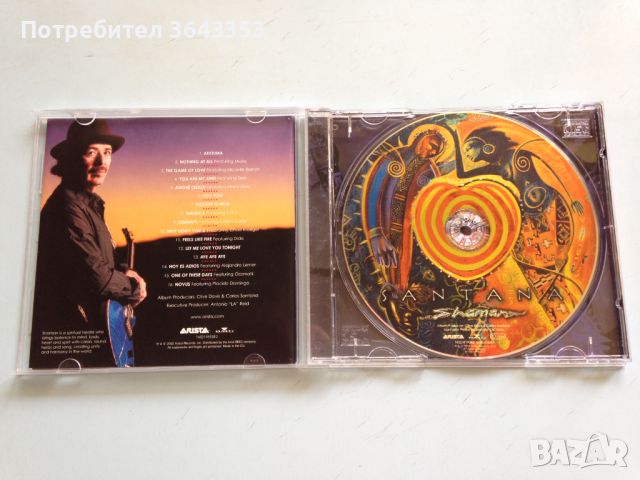 Santana / Shaman, снимка 3 - CD дискове - 46671733