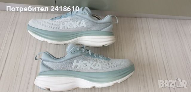 HOKA Bondi 8  UK 9.5  US 10 Mens Size 44 /28см ОРИГИНАЛ! Мъжки Маратонки!, снимка 8 - Маратонки - 46624823