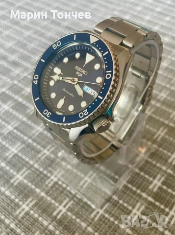Seiko 5 Sport Blue Automatic SRPD51K1, снимка 5 - Мъжки - 52961201