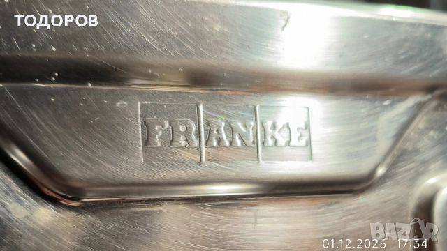 Кухненска мивка FRANKE, снимка 5 - Мивки - 52352275