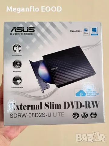 Записващо устройство ASUS DVD-RW, снимка 1 - Други - 47887195