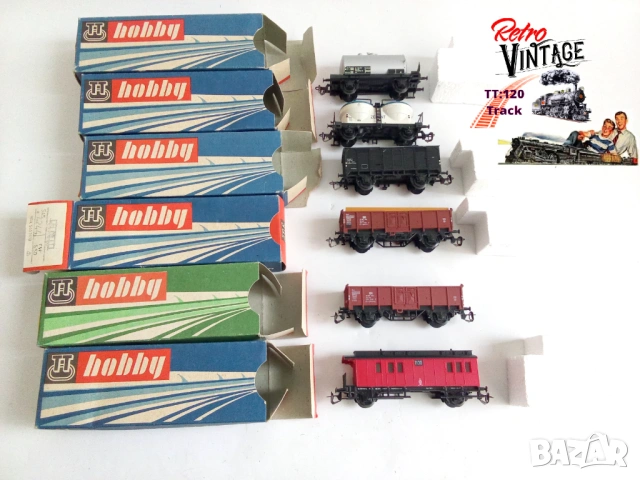 Влакчета локомотиви вагони Мащаб ТТ, снимка 2 - Колекции - 53444734