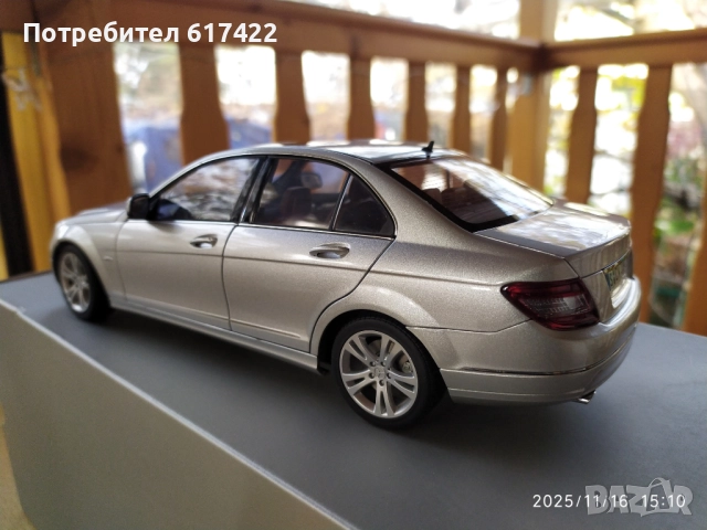 1:18 Autoart - Mercedes C-Class W204 Avantgarde, снимка 6 - Колекции - 52432712
