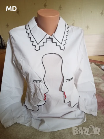 Дамска риза с лице 