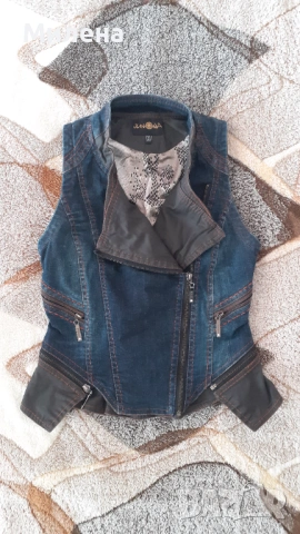 Дизайнерски елек Junona размер S, снимка 3 - Елеци - 53646243