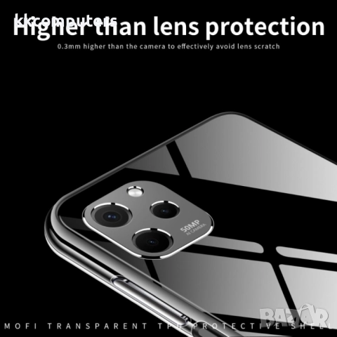 Huawei Nova Y61 MOFI Силиконов Калъф TPU и Протектор, снимка 2 - Калъфи, кейсове - 52732522