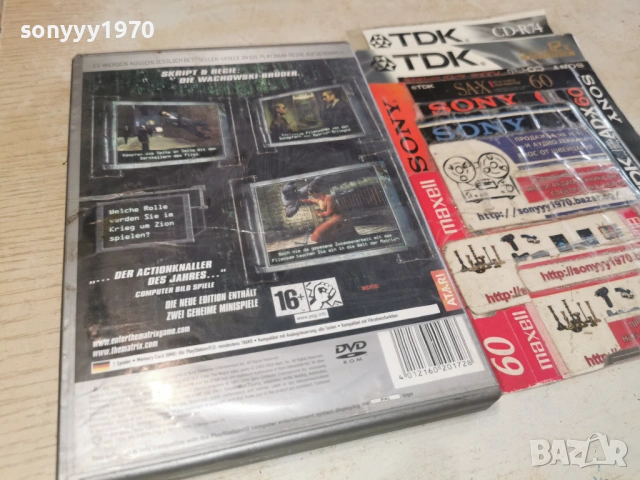 SONY PS2 MATRIX GAME 1602261738HOL1E66, снимка 3 - Игри за PlayStation - 53498249