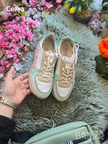 оригинални кецове н Karl Lagerfeld 36 номер и чанта, снимка 12 - Маратонки - 53511770