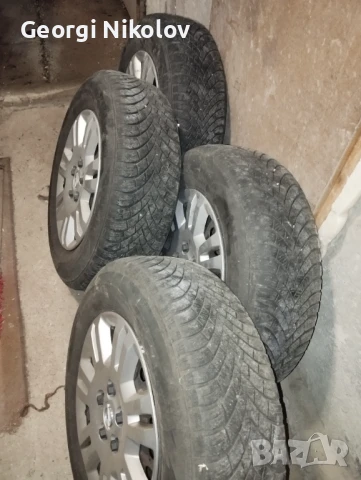 Гуми  Nexen 215/70/R16 M+S с железни джанти