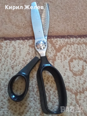 Стара шивашка ножица 26086, снимка 2 - Антикварни и старинни предмети - 52127335