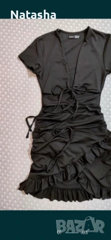 Рокля на къдрици