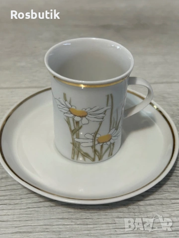 Нов старинен български сервиз за кафе , снимка 2 - Сервизи - 53454833