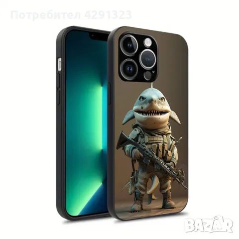 Силиконов Кейс за iPhone с уникален 3D Принт, снимка 1 - Калъфи, кейсове - 48155949