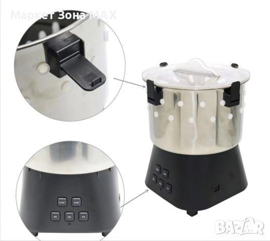 Машина за скубане на пъдпъдъци 12V, 220V 15W, снимка 6 - Други машини и части - 52968202