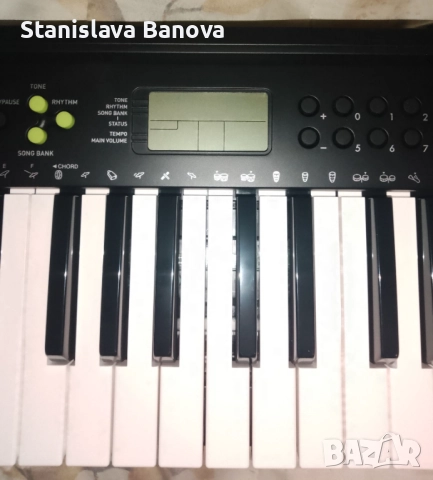 Синтезатор Casio CTK-240 + оригинален адаптор, снимка 5 - Синтезатори - 52693850