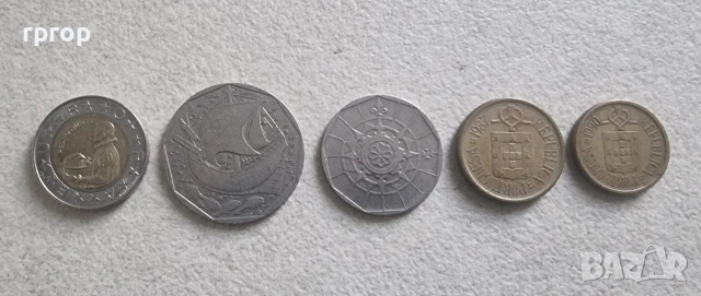 Португалия. 5, 10, 20, 50 и 100 ескудо. 5 бройки., снимка 4 - Нумизматика и бонистика - 49841286
