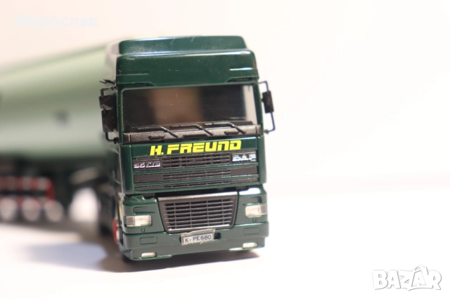 HERPA H0 1/87 DAF СИЛОЗ ЦИСТЕРНА КАМИОН МОДЕЛ, снимка 4 - Колекции - 52710935