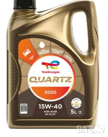 Моторно Масло TOTAL QUARTZ 5000 15W-40 5L