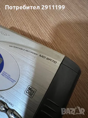 Minidisc плеър Sharp за ремонт, снимка 2 - Други - 49043143