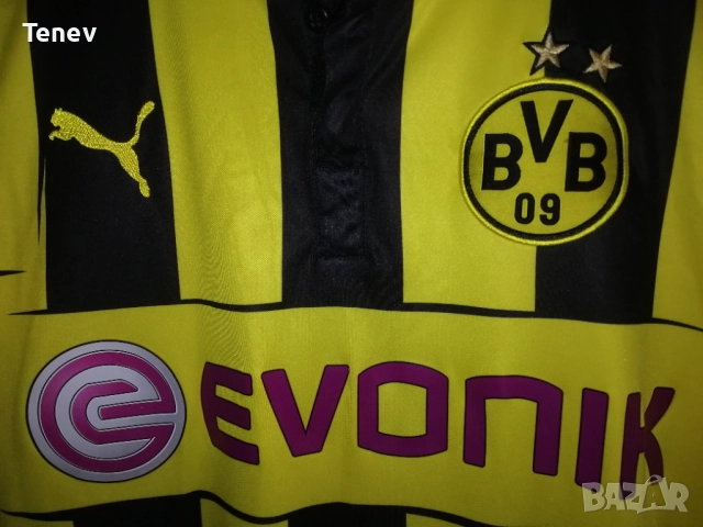 Borussia Dortmund Lewandowski 2012 2013 Champions League Puma оригинална тенсика фланелка Дортмунд , снимка 4 - Тениски - 52814630
