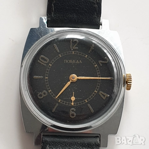 Механичен часовник Победа, снимка 6 - Антикварни и старинни предмети - 52027676
