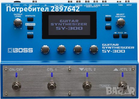 Boss SY-300 Guitar Synthesizer, снимка 1 - Китари - 46125415