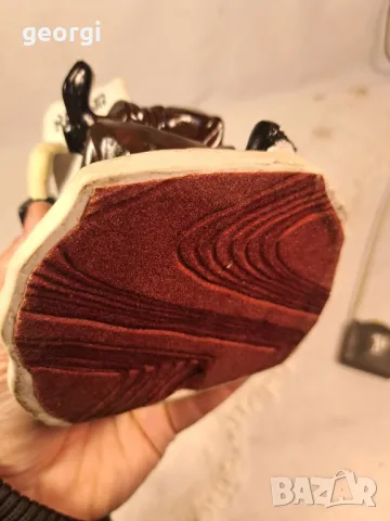 ретро керамична статуетка старец 23/4, снимка 7 - Статуетки - 49332220