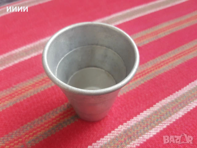 Сгъваема джобна чаша, снимка 2 - Антикварни и старинни предмети - 53446992