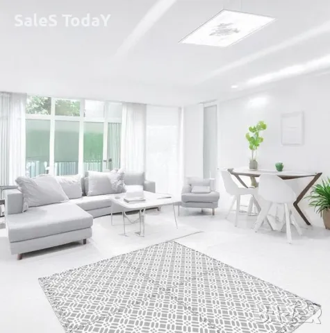 Килим от EVA пяна, 1,5см, пъзел, подово килимче, Сив