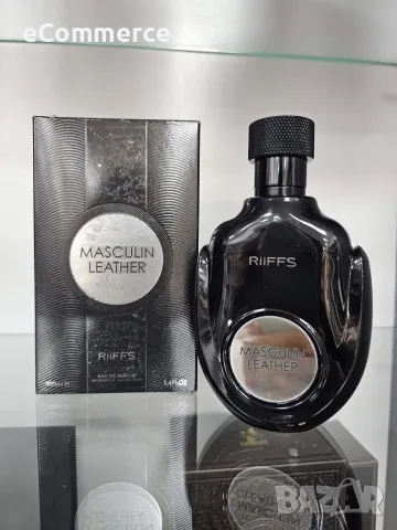 Уникален мъжки Арабски парфюм Masculin Leather RiiFFS Eau De Parfum 100ml, снимка 5 - Мъжки парфюми - 47916004