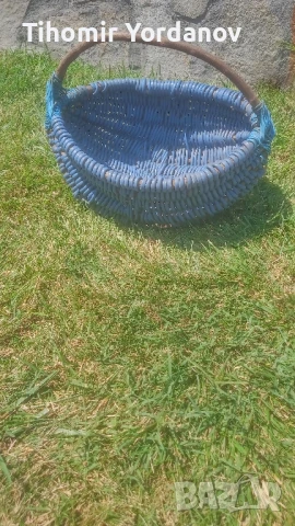 Плетена кошница , снимка 10 - Антикварни и старинни предмети - 51343923