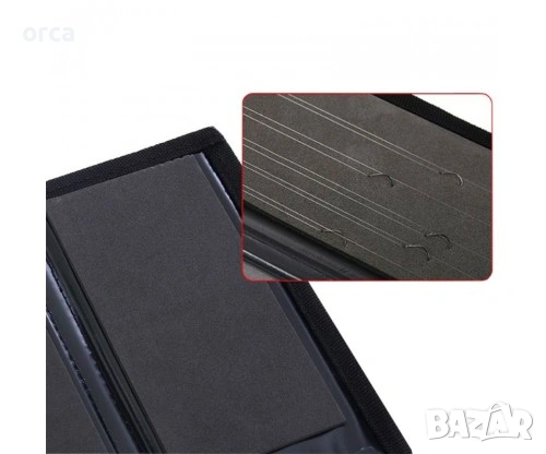 Класьор изкуствена кожа за 68 повода сгъваем 20х10 см риболов PRO, снимка 5 - Такъми - 53383666