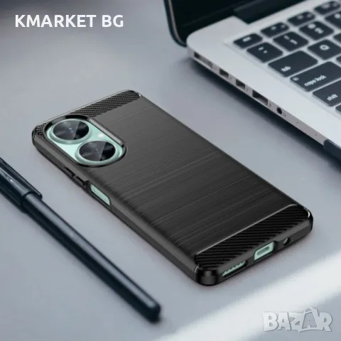 Huawei nova 11i Удароустойчив Carbon Fiber Калъф и Протектор, снимка 8 - Калъфи, кейсове - 49448687