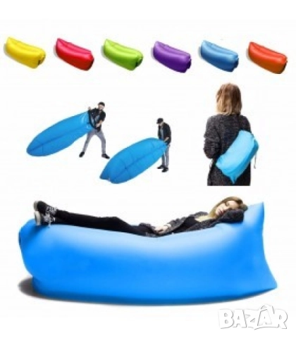 Самонадуващо се легло подходящо за планина и море