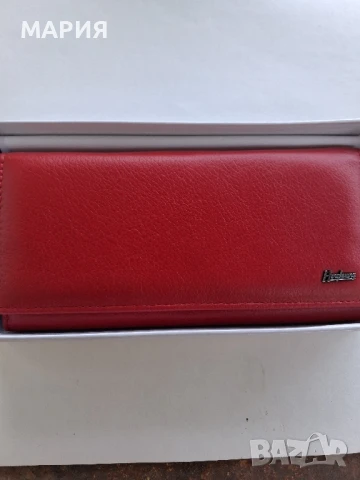 Дамско портмоне-естествена кожа