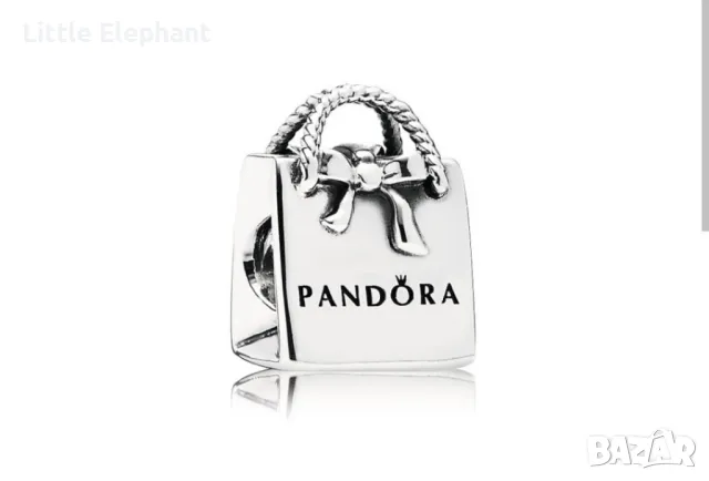 Сребърен елемент Пандора чанта/нов, снимка 1