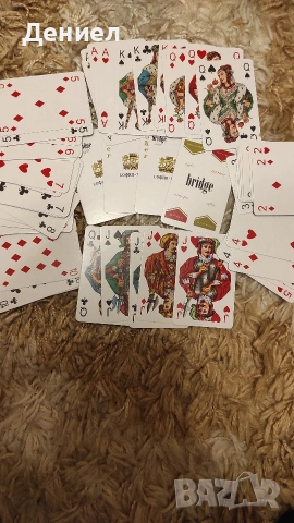 Карти за игра - Bridge Lights - Оригинал - Колекционерски!, снимка 2 - Игри и пъзели - 53502306