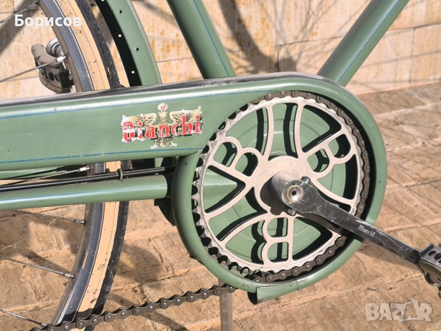 Ретро велосипед Бианки Bianchi 1955 година, снимка 6 - Велосипеди - 53210470
