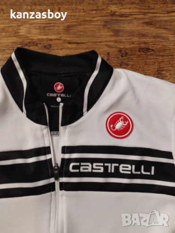 Castelli - страхотно вело джърси L, снимка 2 - Тениски - 51871485