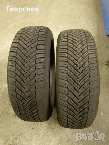 сезонни гуми 2 броя 185 60 15 цола Континентал , снимка 1