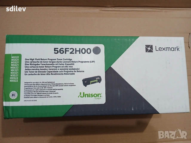 Тонер Касета Lexmark 56F2HOO /Нова/, снимка 4 - Консумативи за принтери - 53841222