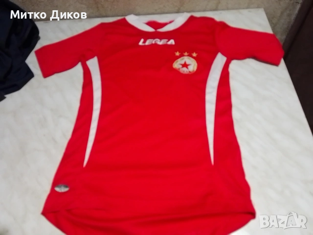 ЦСКА футболна тениска маркова на лева нова детска 140-150 см 