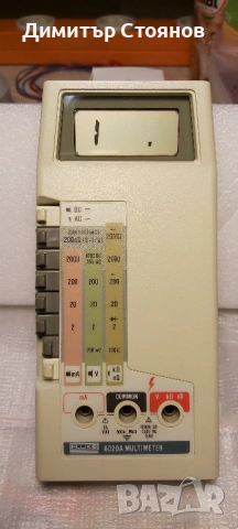 Мултимер Fluke 8020A, снимка 6 - Друга електроника - 54271815