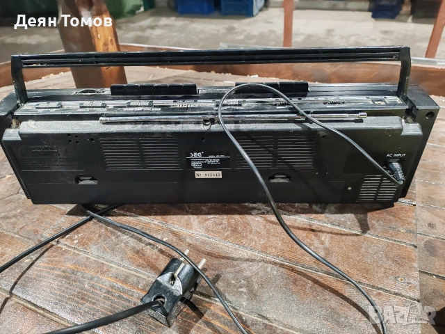 Ретро касетофон Seg , снимка 4 - Радиокасетофони, транзистори - 53776440