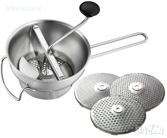 Gefu Уред за пюриране на храна FLOTTE LOTTE + 3 диска НОВО