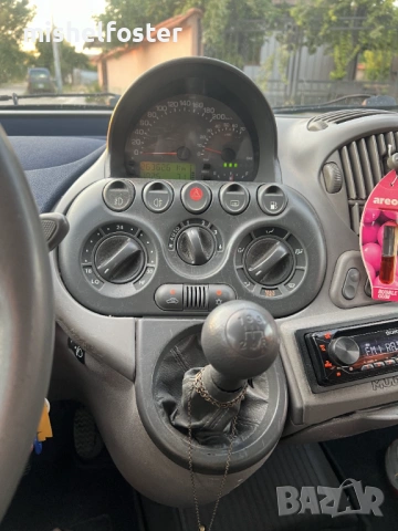 Fiat Multipla Бензин и фабричен метан, снимка 16 - Автомобили и джипове - 53712795