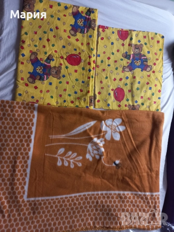 Бебешки дрешки и спален комплект за кошара, снимка 12 - Комплекти за бебе - 52106571