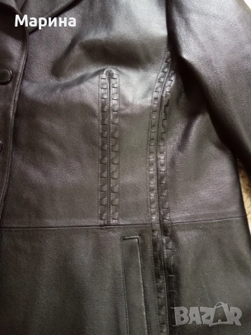 Дамско кожено сако/ яке, снимка 5 - Якета - 53692227