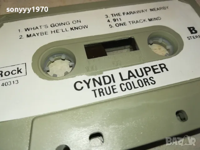 SYNDI LAUPER TRUE COLORS-ORIGINAL TAPE 2112240509, снимка 10 - Аудио касети - 48421414