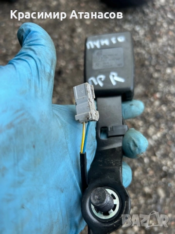 184669080. Датчик колан закопчалка преден десен за Фиат Гранде пунто 2006-2012г, снимка 4 - Аксесоари и консумативи - 53485244